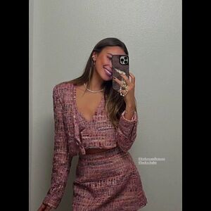 NWT for love and lemons 🍋 blazer/skirt set